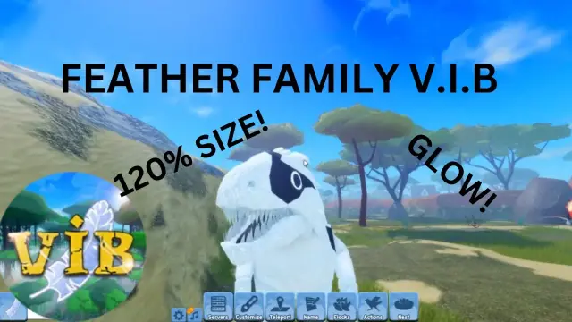 Feather Family How to Have Neon Skin and Glowing Textures